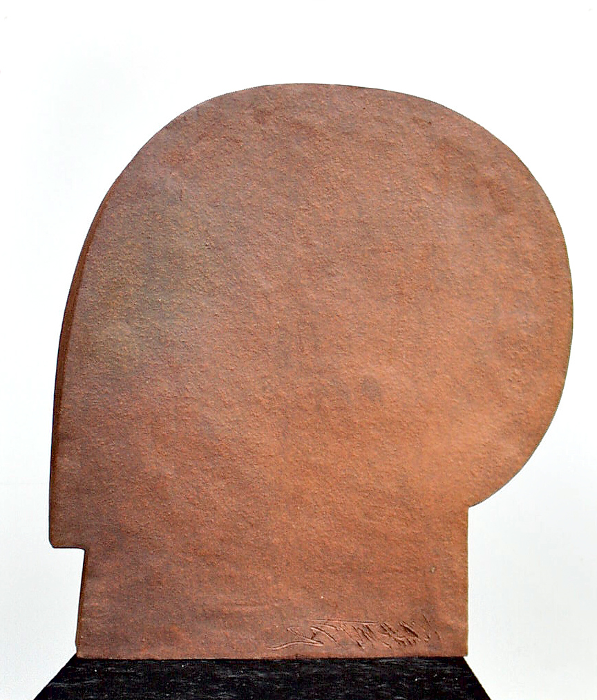 Scheibenkopf, leicht geneigt